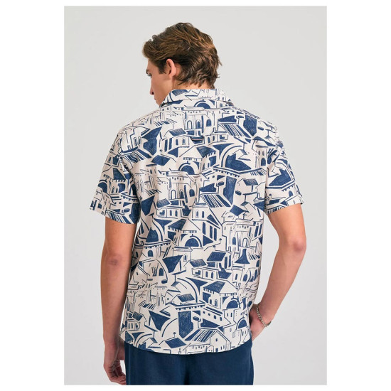 Funky Buddha Ανδρικό πουκάμισο Funky Buddha Ανδρικό πουκάμισο